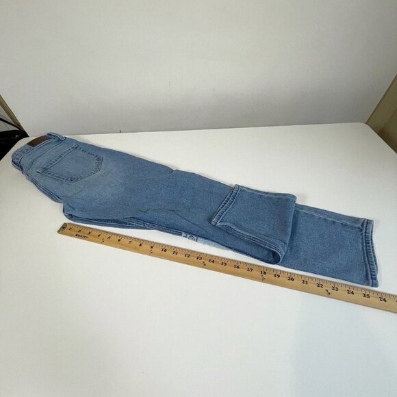 Hollister Womens Vintage Stretch Ultra High‎ Rise Mom Jeans Blue 32 Pockets - Picture 13 of 13